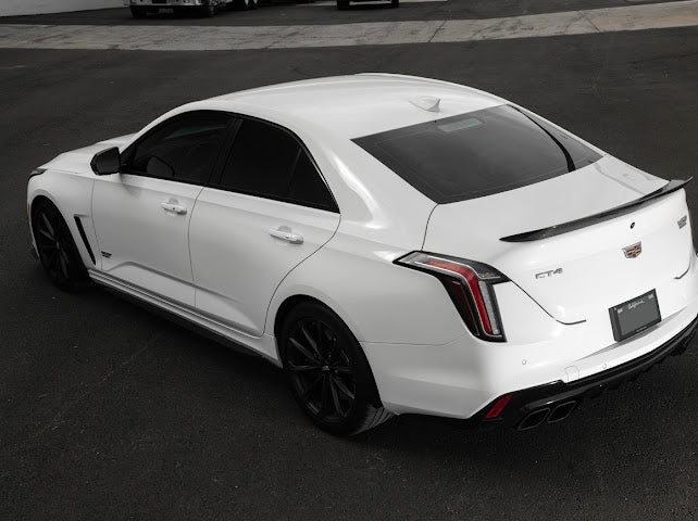 2020-UP CADILLAC CT4, CT4 V, AND CT4-V BLACKWING | BLACKWING PACKAGE CARBON FIBER REAR WING SPOILER